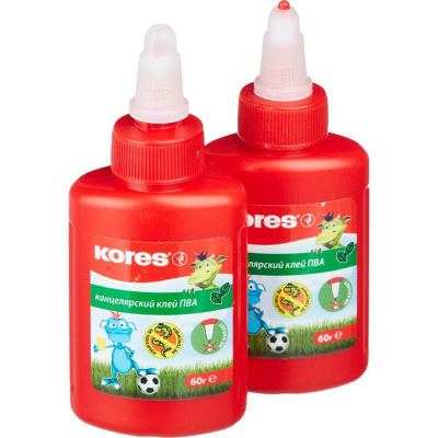 Клей ПВА 60 г Kores Fantasy - фото 1
