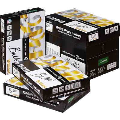 Бумага для офисной техники А4 Ballet Brilliant (80 г/м², марка А, 500 листов) - фото 2