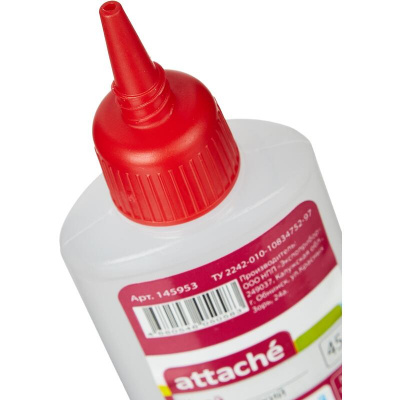 Клей канцелярский синтетический 45 мл Attache - фото 2