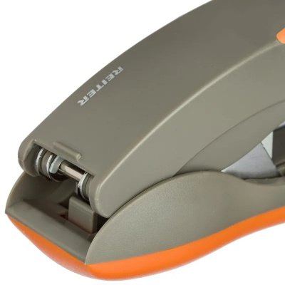 Степлер канцелярский до 30 листов Reiter оранжевый - фото 7