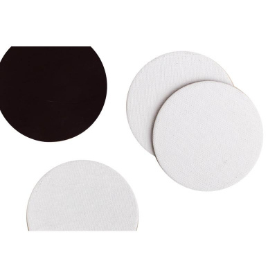 Набор холстов на магните круглые 7.5 см хлопок Малевичъ (уп. 4 шт) - фото 2