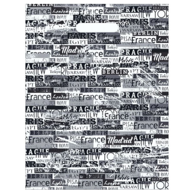 Пакет с вырубной ручкой 30х40 см 35мкм Персона - фото 1