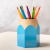 Подставка-стакан для ручек и карандашей Deli Е9145, цвет в ассортименте, цена, описание, фото 3 Подставка-стакан для ручек и карандашей Deli Е9145, цвет в ассортименте - фото 3