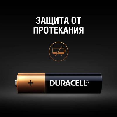 Батарейки DURACELL BASIC ААA/LR03-4BL - фото 3