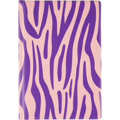 Ежедневник недатированный А5 искусственная кожа 160 л Attache Selection Zebra комбинированный - фото 18