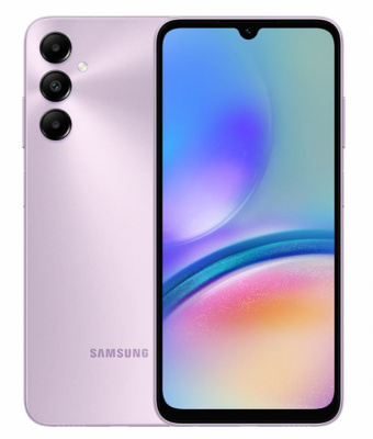 Смартфон Samsung Galaxy A05s 128Gb лаванда (SM-A057FLVVCAU) - фото 1