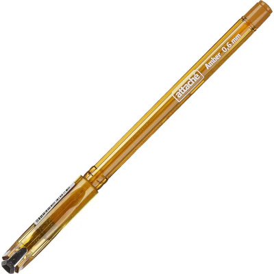 Ручка шариковая Attache Amber 0.6 мм синяя - фото 6