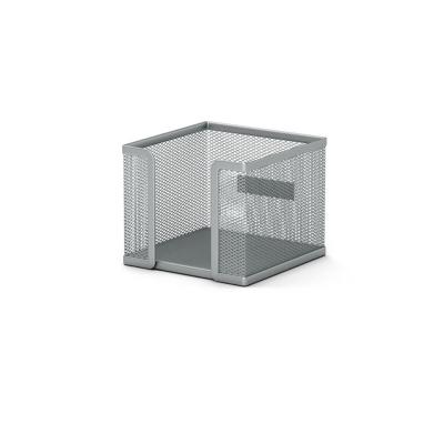 Подставка для бумажного блока 99х99х80 мм Erich Krause Compass Classic серебристая - фото 1