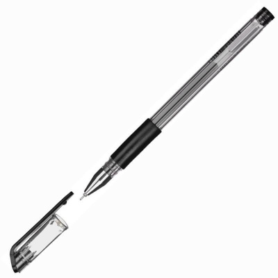 Ручка гелевая Attache Gelios-030 0.5 мм черная - фото 1