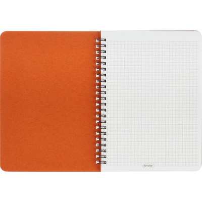 Бизнес-тетрадь А5 в клетку 60 л на спирали Kroyter Офис в ассортименте - фото 2