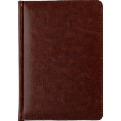 Ежедневник недатированный А5 искусственная кожа 136 л Attache Sidney nebraska коричневый - фото 7