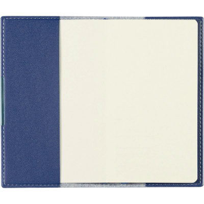 Еженедельник недатированный А6 искусственная кожа 80 л Bruno Visconti Metropol синий - фото 15