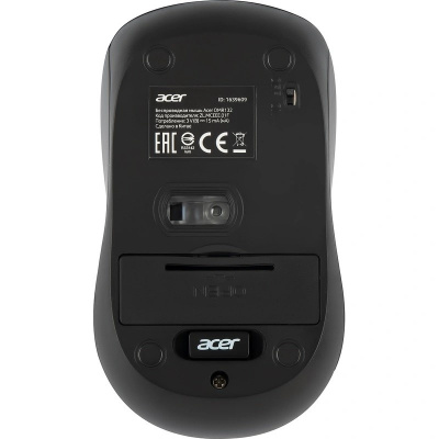 Мышь компьютерная беспроводная Acer OMR132 (ZL.MCEEE.01F) чёрно-синяя - фото 7