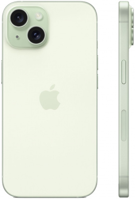 Смартфон Apple iPhone 15 A3092 128Gb зеленый (MV9N3CH/A) - фото 3
