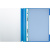 Скоросшиватель пластиковый A4 до 100 листов Attache Elementary Economy синий - фото 3