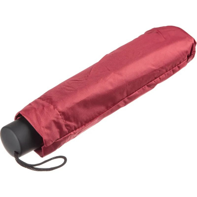 Зонт автоматический складной бордо - фото 2