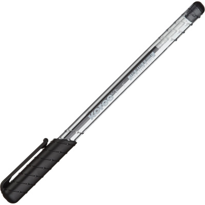 Ручка шариковая Kores K1 0.5 мм черная - фото 6