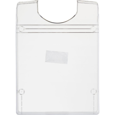 Лоток для бумаг горизонтальный прозрачный Attache Line размер 340х255х63 мм - фото 3