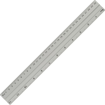 Линейка 30 см металлическая Attache Line - фото 1