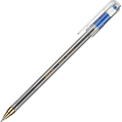 Ручка шариковая Attache Goldy 0.3 мм синяя - фото 6