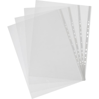 Файл-вкладыш вертикальный А3 30 мкм прозрачный гладкий Attache (уп. 50 шт) - фото 2