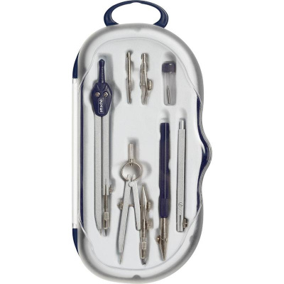 Готовальня Attache 7 предметов пласт пенал - фото 1