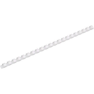 Пружины для переплета пластиковые 10 мм белые Promega Office (уп. 100 шт) - фото 2