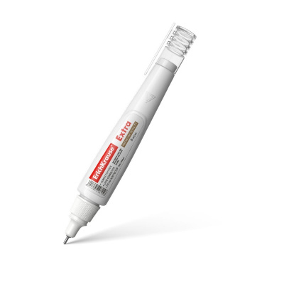 Корректирующая ручка 8 мл Erich Krause Extra на быстросохнущей основе - фото 1