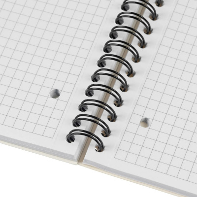 Тетрадь для деловых записей А4 в клетку 100 л Attache LightBook синяя - фото 4
