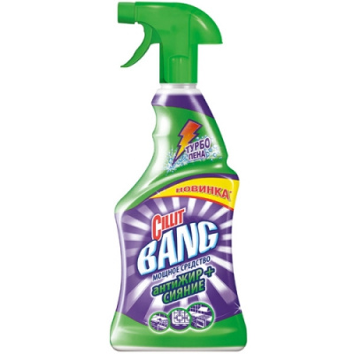 Чистящее средство для кухни 750 мл Cillit Bang Антижир+Сияние - фото 1