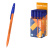 Ручка шариковая Erich Krause R-301 Stick Orange 0.35 мм синяя - фото 1