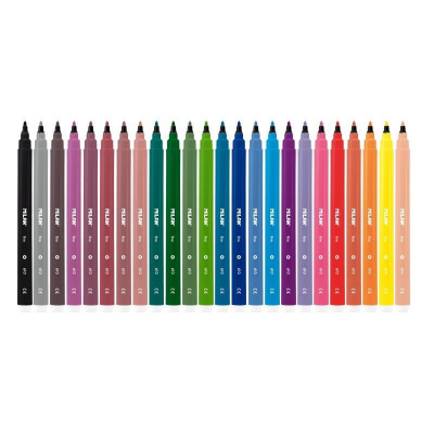 Фломастеры 24 цвета Milan Fine tip - фото 2