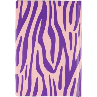 Ежедневник недатированный А5 искусственная кожа 160 л Attache Selection Zebra комбинированный - фото 4