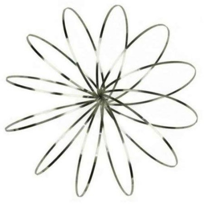 Кинетическая игрушка Кольца металлические 12,5 см - фото 1