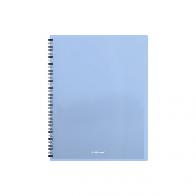 Папка файловая А4 10 мм на 40 файлов на спирали Erich Krause Matt Pastel Bloom в ассортименте - фото 4