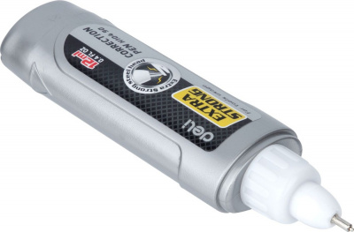 Корректирующая ручка 12 мл Deli EH10490 на быстросохнущей основе цвет корпуса серый - фото 7