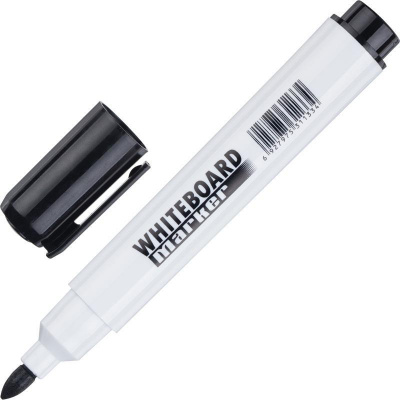 Маркер для досок черный Whiteboard marker (толщина линии 5 мм) - фото 1