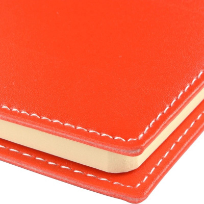 Еженедельник недатированный А6 искусственная кожа 80 л Bruno Visconti Metropol красный - фото 20