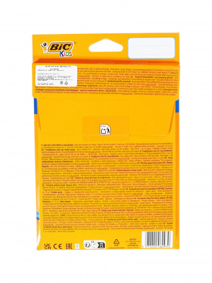 Карандаши цветные 18 цветов шестигранные BIC Evolution - фото 2
