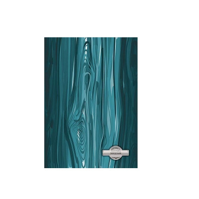 Ежедневник недатированный А5 мелованный картон 48 л Деревянный стиль - фото 1