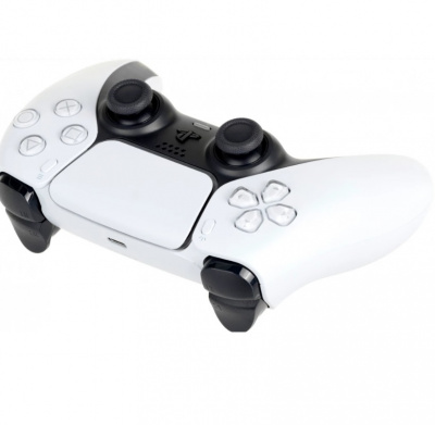 Геймпад (контроллер) беспроводной Sony PlayStation DualSense белый (CFI-ZCT1W) - фото 1