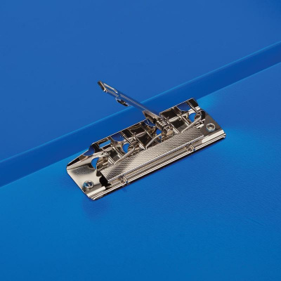 Папка с зажимом A4 20 мм до 150 листов Attache Label синяя - фото 2