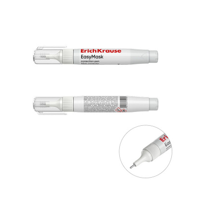 Корректирующая ручка 7 мл Erich Krause Standard на быстросохнущей основе - фото 5