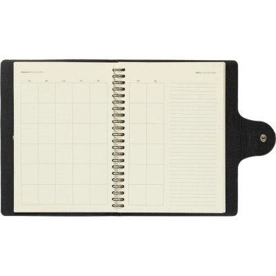 Ежедневник недатированный А5 искусственная кожа 96 л Attache Selection Fluid бирюзовый - фото 15