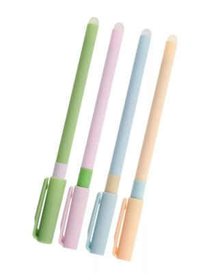 Ручка шариковая Lorex Slim Soft Grip Pastel 0.5 мм синяя - фото 2