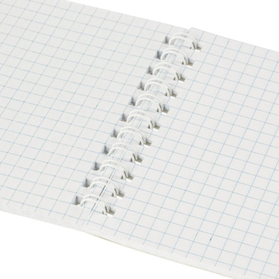 Блокнот А6 в клетку 60 л на спирали Attache Selection Pastel Волны - фото 5