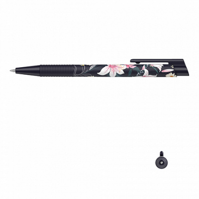Ручка шариковая автоматическая Erich Krause ColorTouch Matic Lily 0.35 мм синяя - фото 4