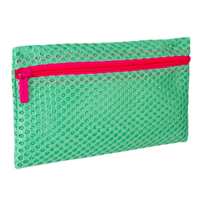 Пенал косметичка Brauberg Neon аквамарин - фото 1