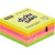 Блок-кубик с клеевым краем 76х76 мм Attache Selection неоновый 5 цветов (1 блок, 400 листов), цена, описание, фото 1 Блок-кубик с клеевым краем 76х76 мм Attache Selection неоновый 5 цветов (1 блок, 400 листов) - фото 1