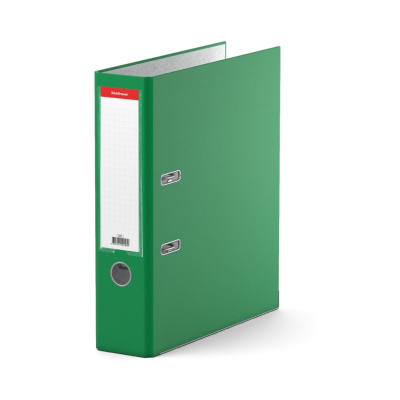 Папка-регистратор А4 70 мм Erich Krause Business зеленая - фото 1